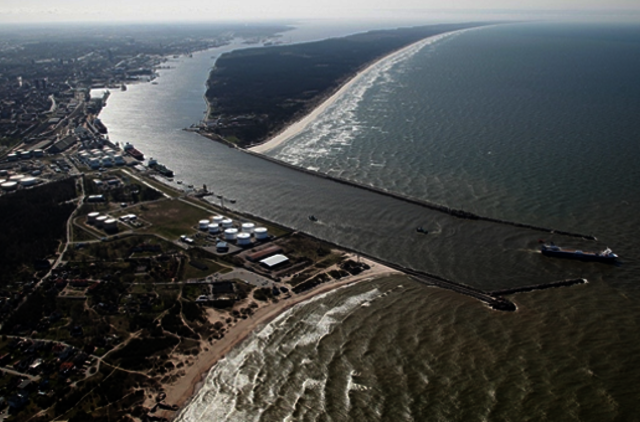 Išgilintas išorinis laivybos kanalas