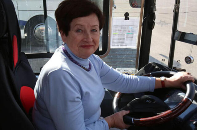 Jelizaveta Daugininkienė: "Autobusų nevairuoju, nes juos per daug myliu"