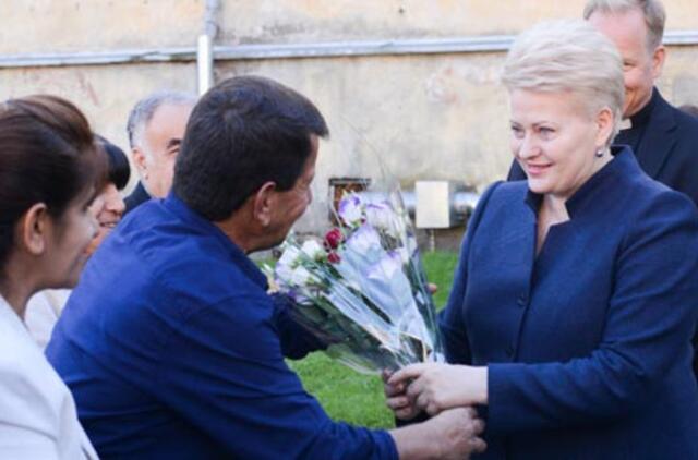 Prezidentė Briuselyje tarsis dėl migracijos srautų suvaldymo