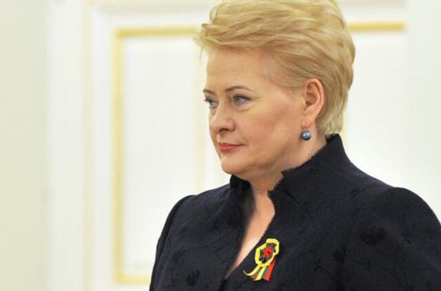 Prezidentė kreipiasi į KT dėl Vyriausybės nutarimo