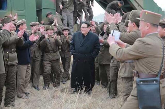 Rusija ir Kinija ragina Šiaurės Korėją nutraukti branduolinę programą