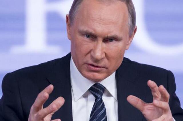 Rusijos visuomenės pasitikėjimas prezidentu Vladimiru Putinu smuko 10 proc.