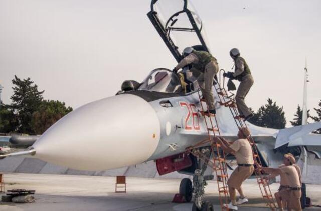 Rusų kariai traukiasi iš Sirijos