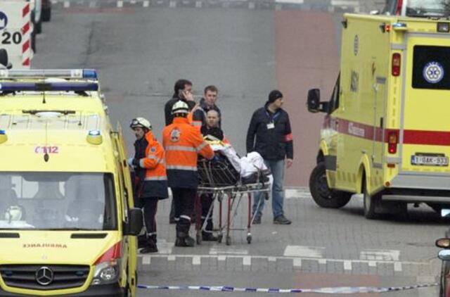 Teroro aukų Briuselyje skaičius išaugo iki 34