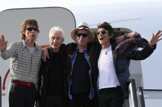 "The Rolling Stones" atvyko į Kubą surengti istorinį koncertą
