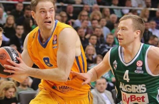 "Žalgiris" "Top-16" etape patyrė dešimtąją nesėkmę