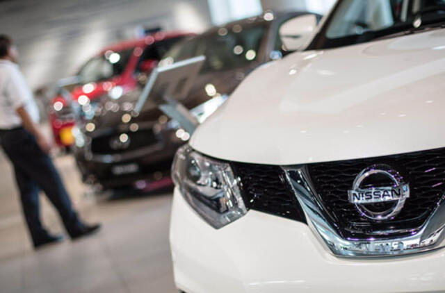 2015 finansiniais metais „Nissan“ užfiksavo rekordinius pardavimo rezultatus
