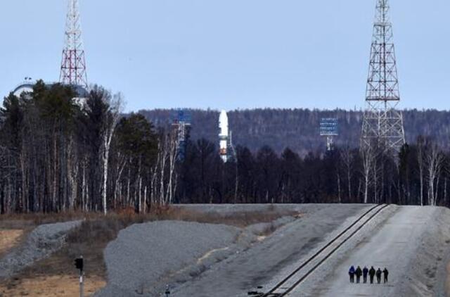 Atidėtas pirmasis raketos startas iš naujojo Rusijos kosmodromo