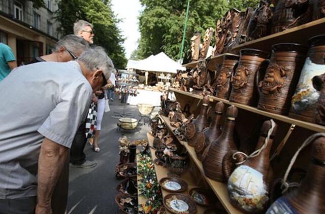 Brangins Jūros šventės prekybą