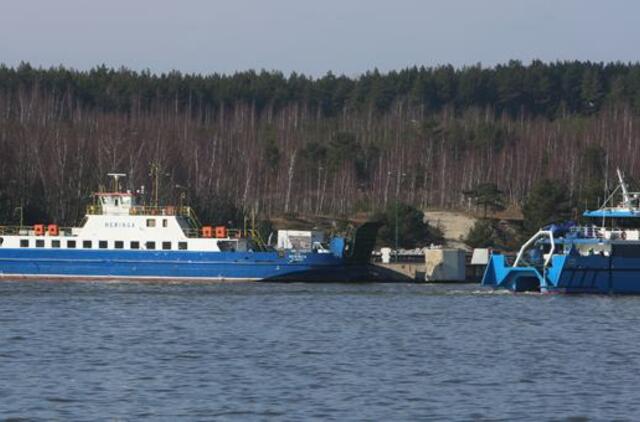 Neringos gyventojai galės nemokamai keltis keltais