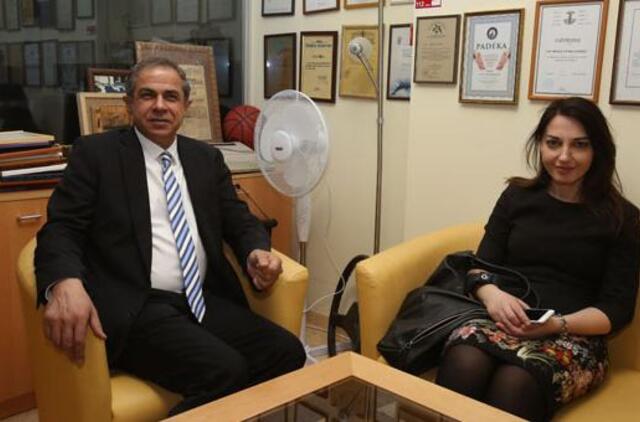 Redakcijoje lankėsi Izraelio ambasadorius