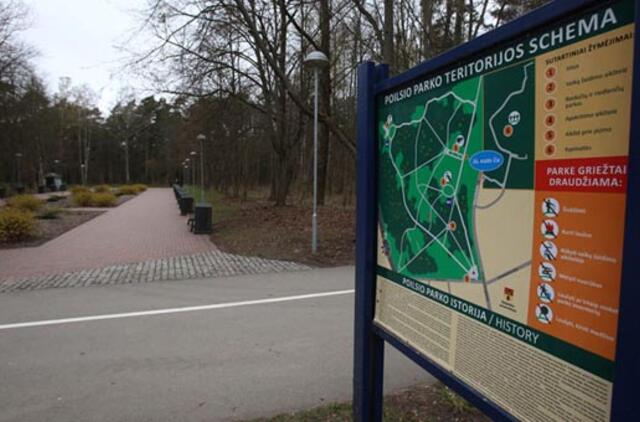 Renkamas rangovas Poilsio parkui tvarkyti