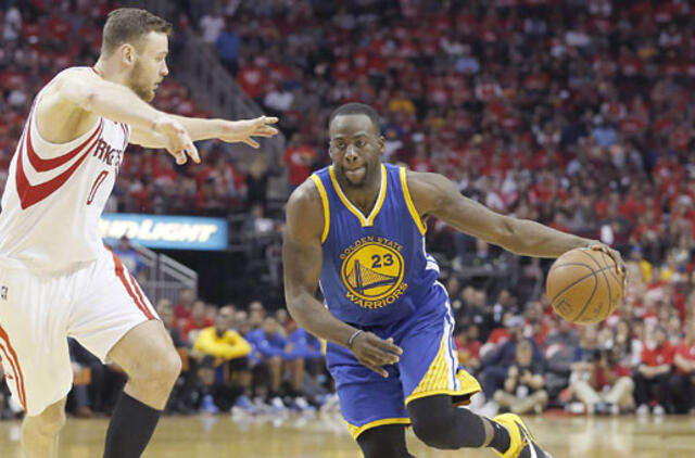 "Rockets" su Donatu Motiejūnu trečią karą pralaimėjo NBA čempionams