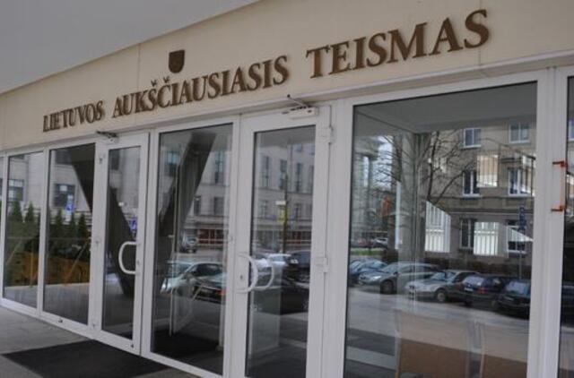 Paskelbta atranka į Aukščiausiojo Teismo pirmininko pareigas