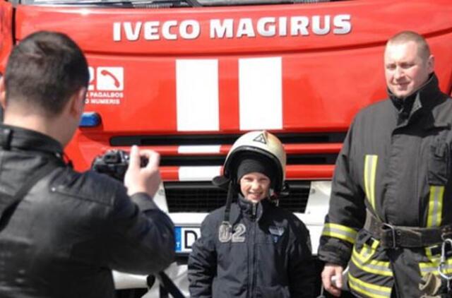 Šv. Florijono dieną ugniagesiai gelbėtojai atvers duris