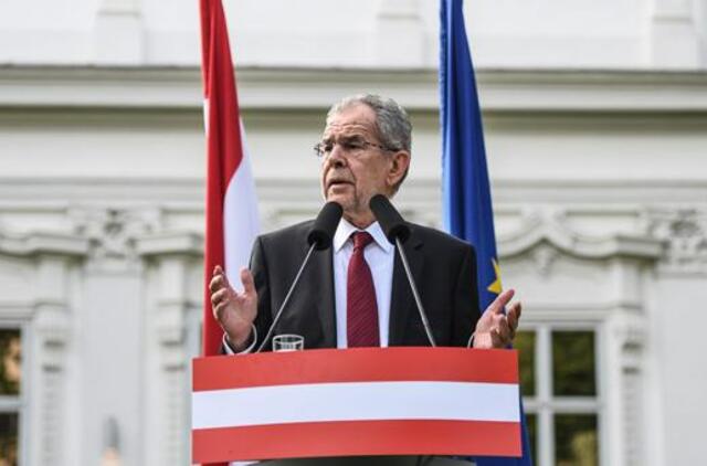 Išrinktasis Austrijos prezidentas kalba apie šalies vienijimą
