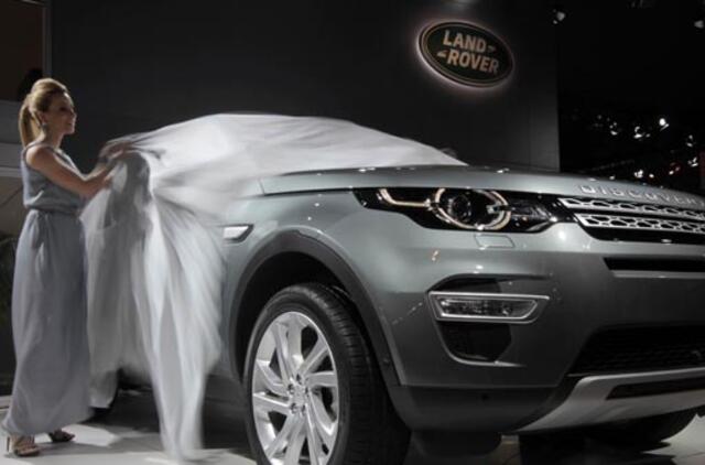 "Jaguar Land Rover" pardavimai kelia "Tata Motors" pelną