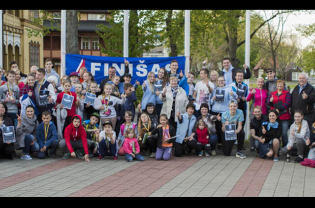 Juodkrantėje vyko naktinis orientacinis žaidimas