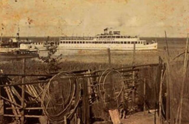 Kviečiama pasiklausyti paskaitos apie klaipėdiečių pramogas garlaiviais Kuršių mariose