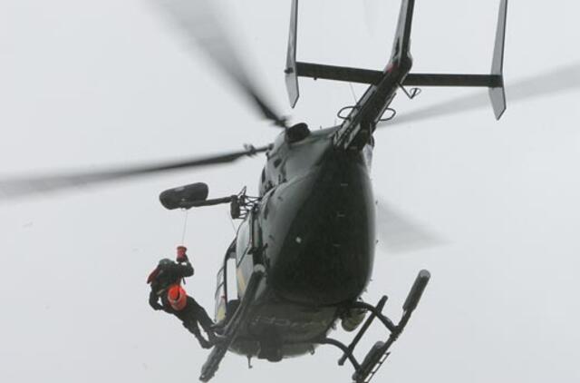 Lietuvos pasieniečiai su savo sraigtasparniu vėl budės Graikijoje