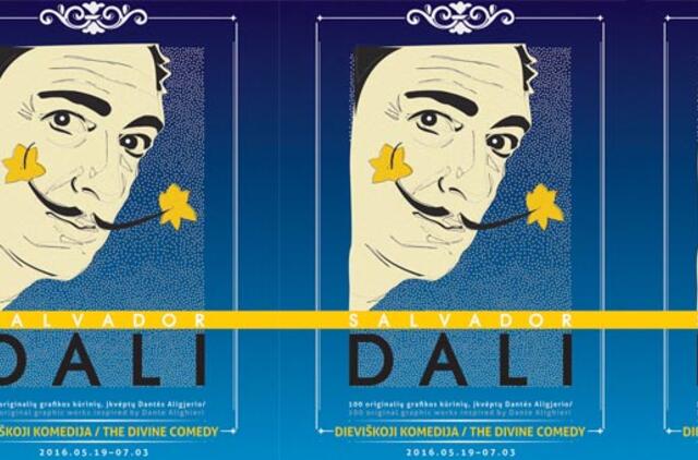 Parodų rūmuose - Salvadoro Dali darbų paroda