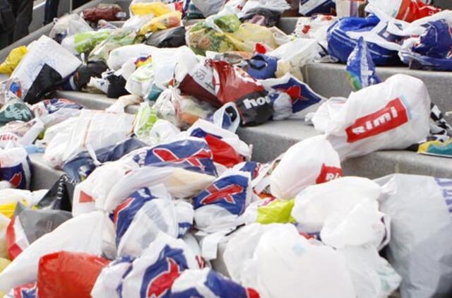 Seimas linkęs uždrausti nemokamus plastiko maišelius