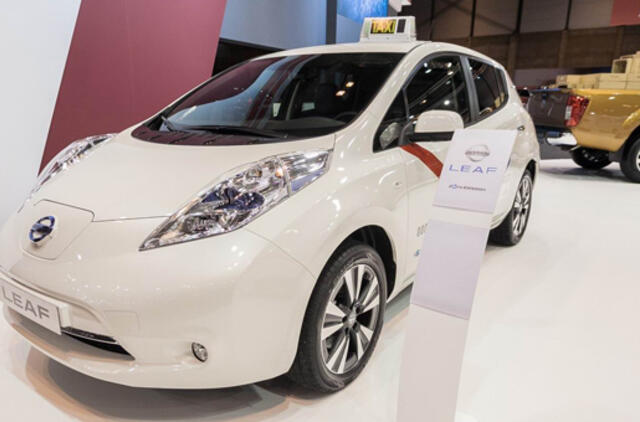 Sudarytas didžiausias pasaulyje sandoris dėl elektra varomų taksi parko