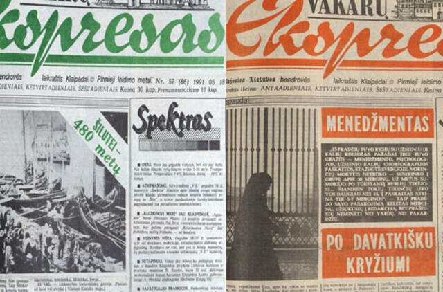 "Vakarų ekspresas". 1991 05 16 ir 18
