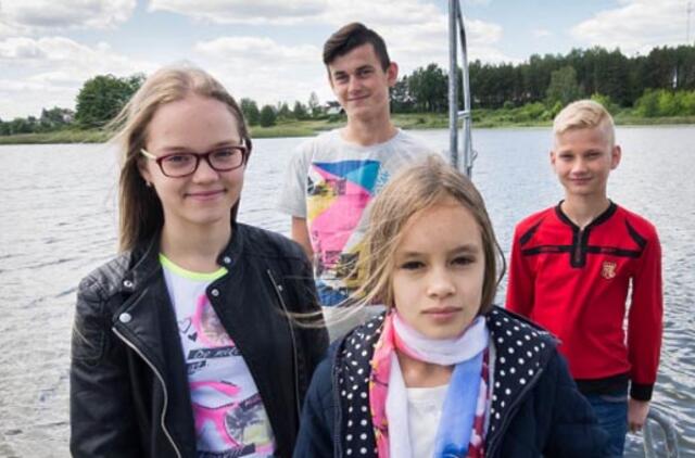 Atostogos prasidėjo žygdarbiu