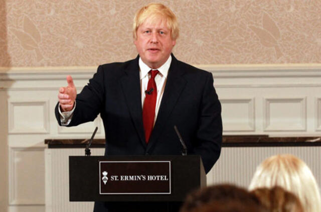 Buvęs Londono meras Borisas Džonsonas paskelbė nesieksiąs premjero posto