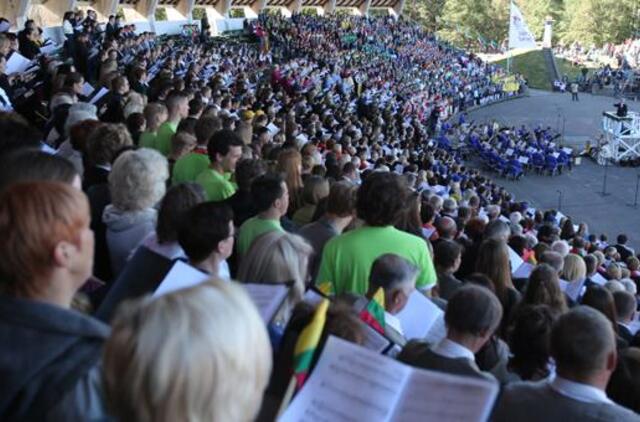 Dainų šventėje Klaipėdoje – tūkstančiai choristų