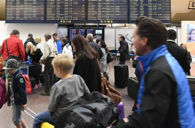 Dėl SAS pilotų streiko atšaukta šimtai skrydžių