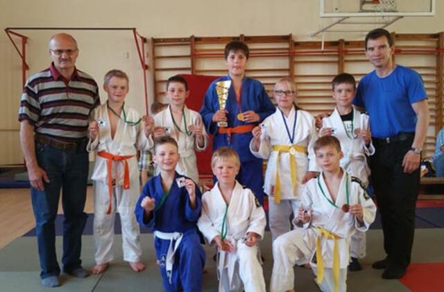 Jaunųjų dziudo atstovų pergalės