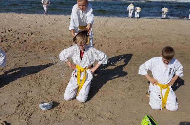 Jaunuolių charakteris grūdinamas stovykloje