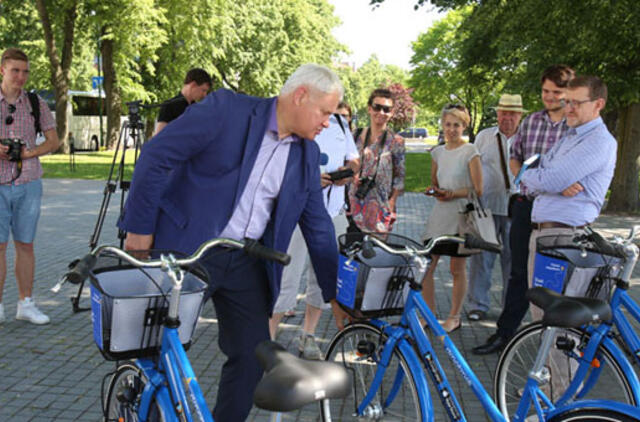 Klaipėdoje - dviračių mainai