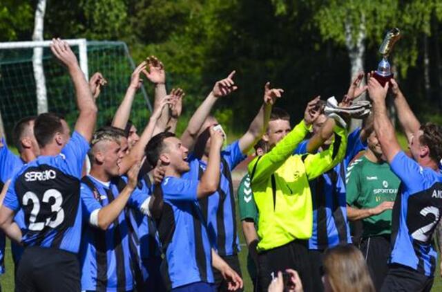 "Suoliuko" futbolininkų triumfas Druskininkuose