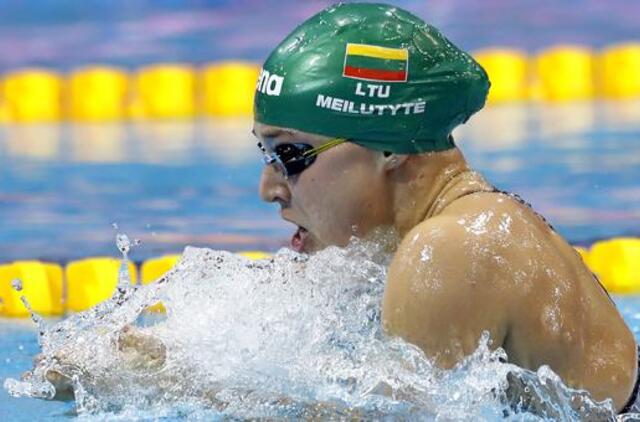 Plaukikė Rūta Meilutytė iškovojo pergalę varžybose Ispanijoje