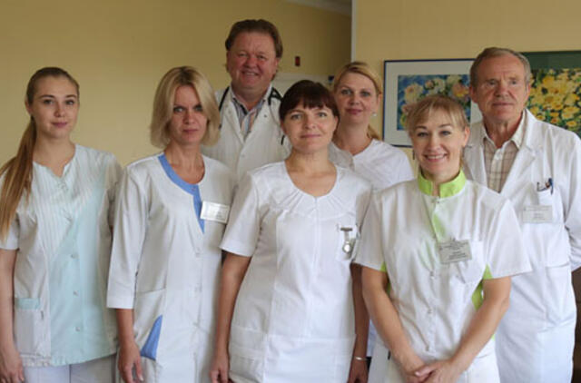 Pulmonologijos skyriuje pacientai grąžinami į gyvenimą
