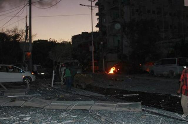 Somalio sostinėje per viešbučio užpuolimą žuvo mažiausiai 16 žmonių