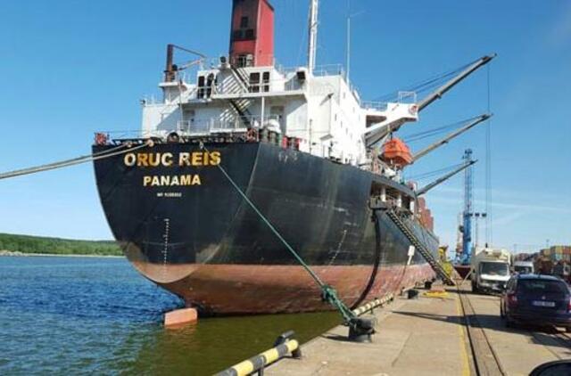 Sulaikytas seniai beregėtas laivas