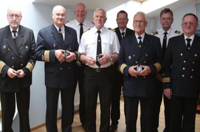 Pirmasis skiriamasis ženklas - Klaipėdos uosto kapitonui