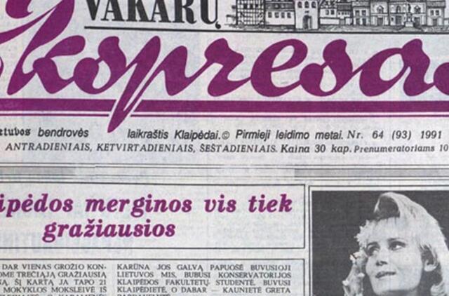 "Vakarų ekspresas". 1991 06 04