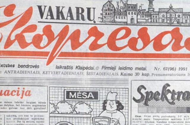 "Vakarų ekspresas". 1991 06 11