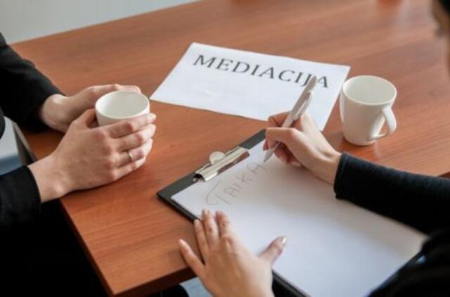 Civiliniai ginčai vis dažniau sprendžiami taikiai