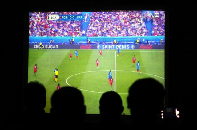 Europos futbolo čempionato transliacijas stebėjo beveik du trečdaliai lietuvių