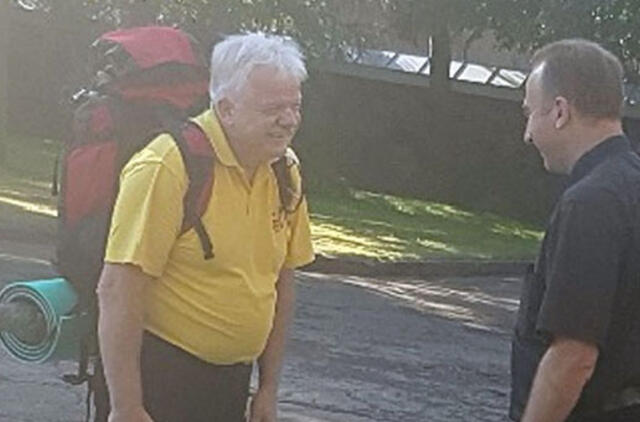 Istorikas tapo unikaliu piligrimu