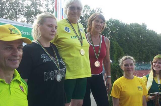 Klaipėdos senjorams - medalių lietus