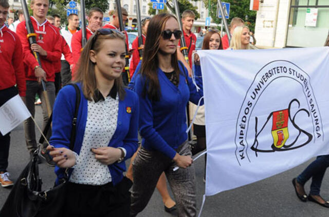 Klaipėdos universitete studentų nebemažėja