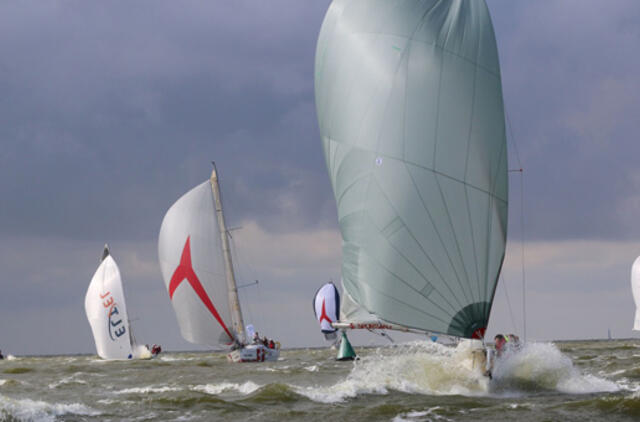 "Kuršių marių regatoje" - rekordinis dalyvių skaičius