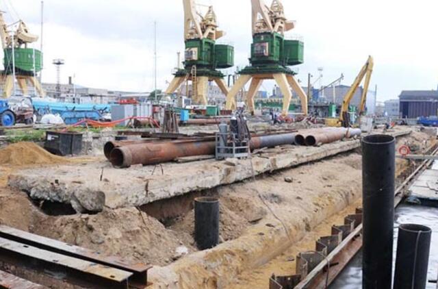 Milijonai eurų - krantinėms remontuoti